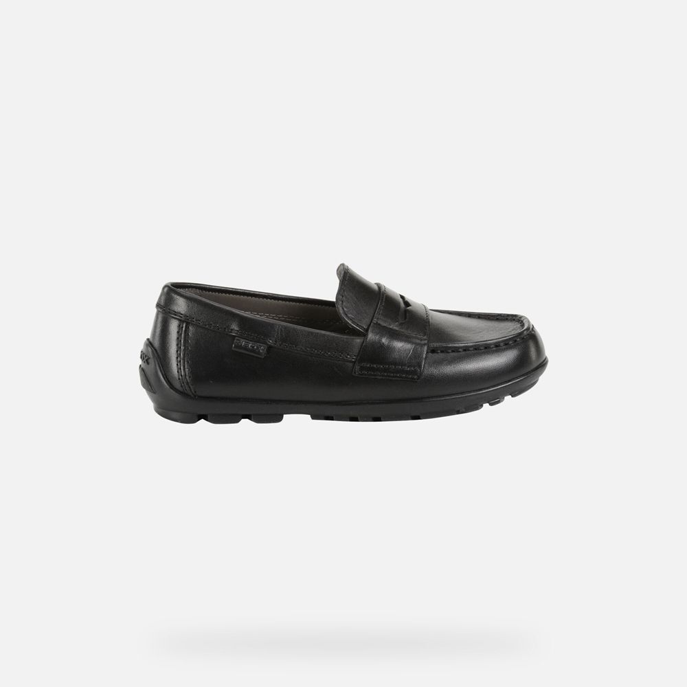 Mocassin Geox New Fast - Noir - Garcon 092534-RBE